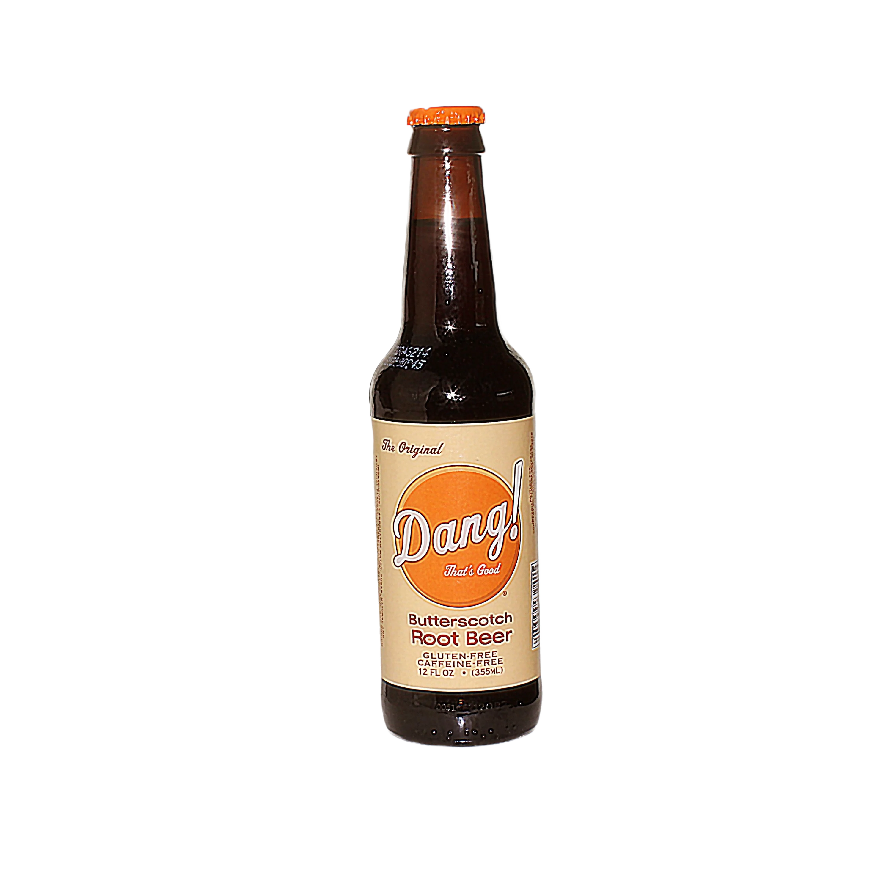 Dang! Butterscotch Root Beer, 12 oz.