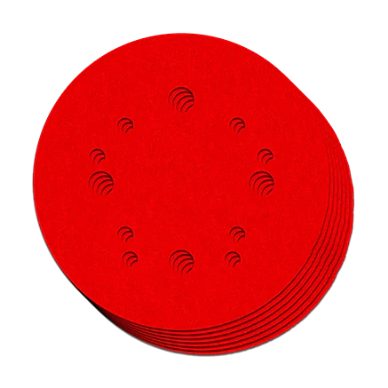Diablo Hook & Lock 5-In. ROS 60/100/150-Grit Sanding Discs, 7-Pack