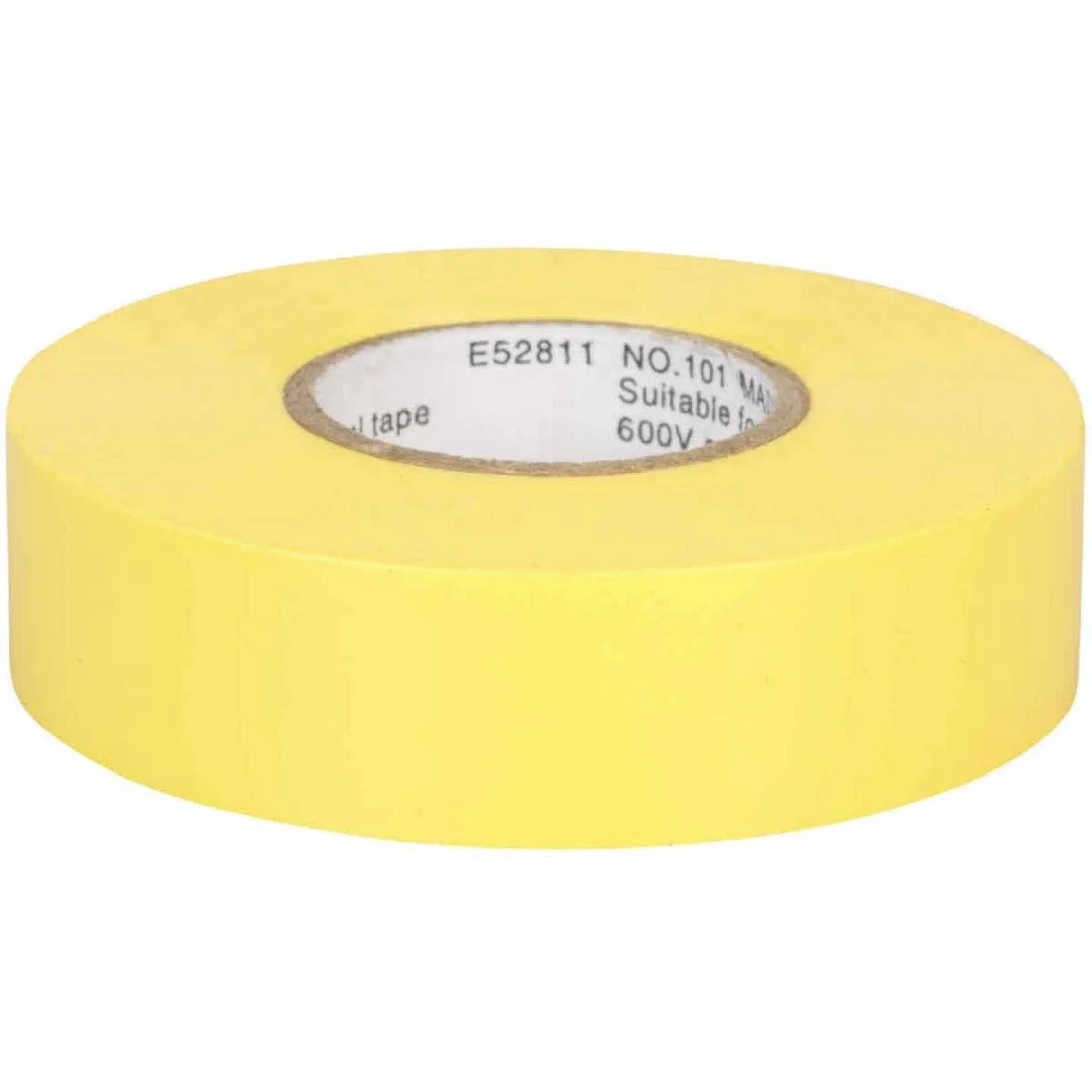 Do it Best 3/4 in. x 60 ft. General Purpose Yellow Vinyl Electrical Tape - Image 3