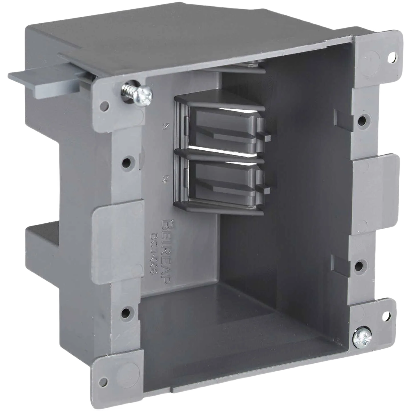 Do it Best 2-Gang PVC Old Work Molded Electrical Box, 25 Cu.-In.