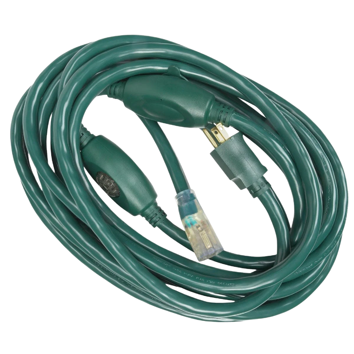 Do it Best Green 14/3 Multi Outlet Extension Cord, 20 ft.