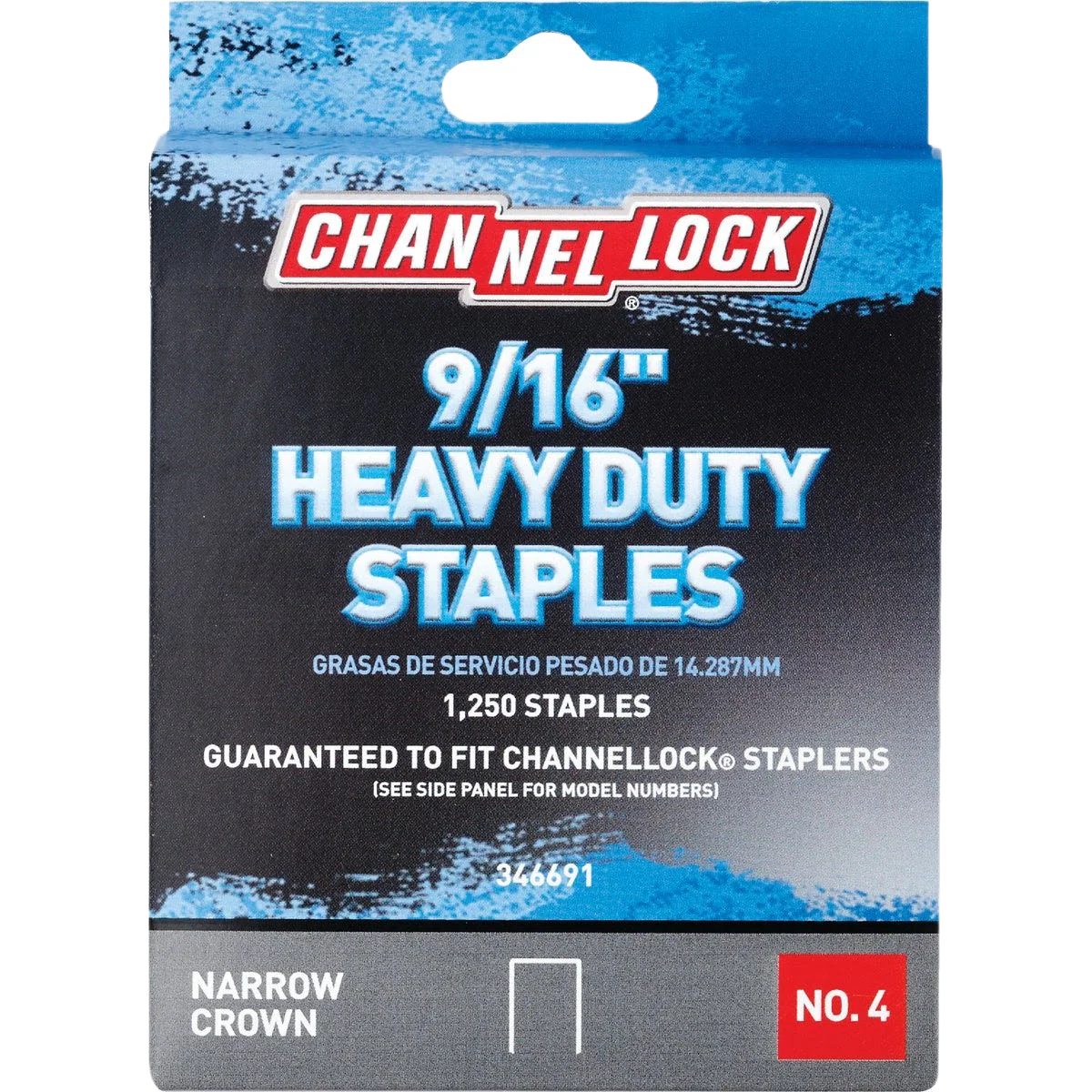 Do it Best No. 4 Heavy-Duty Narrow Crown Staple