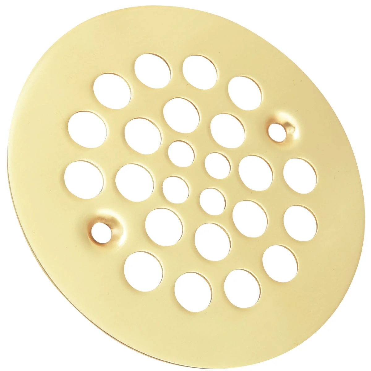 Do it Best Polished Brass Shower Drain Strainer