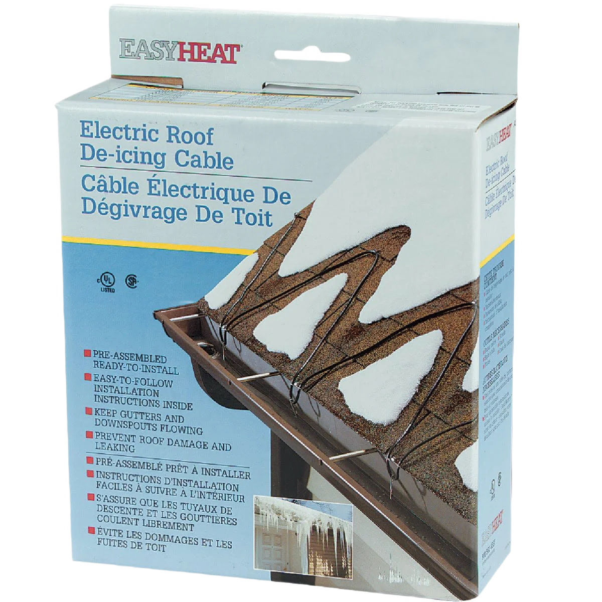 Easy Heat 100 Ft. 120V 5W Roof De-Icing Cable