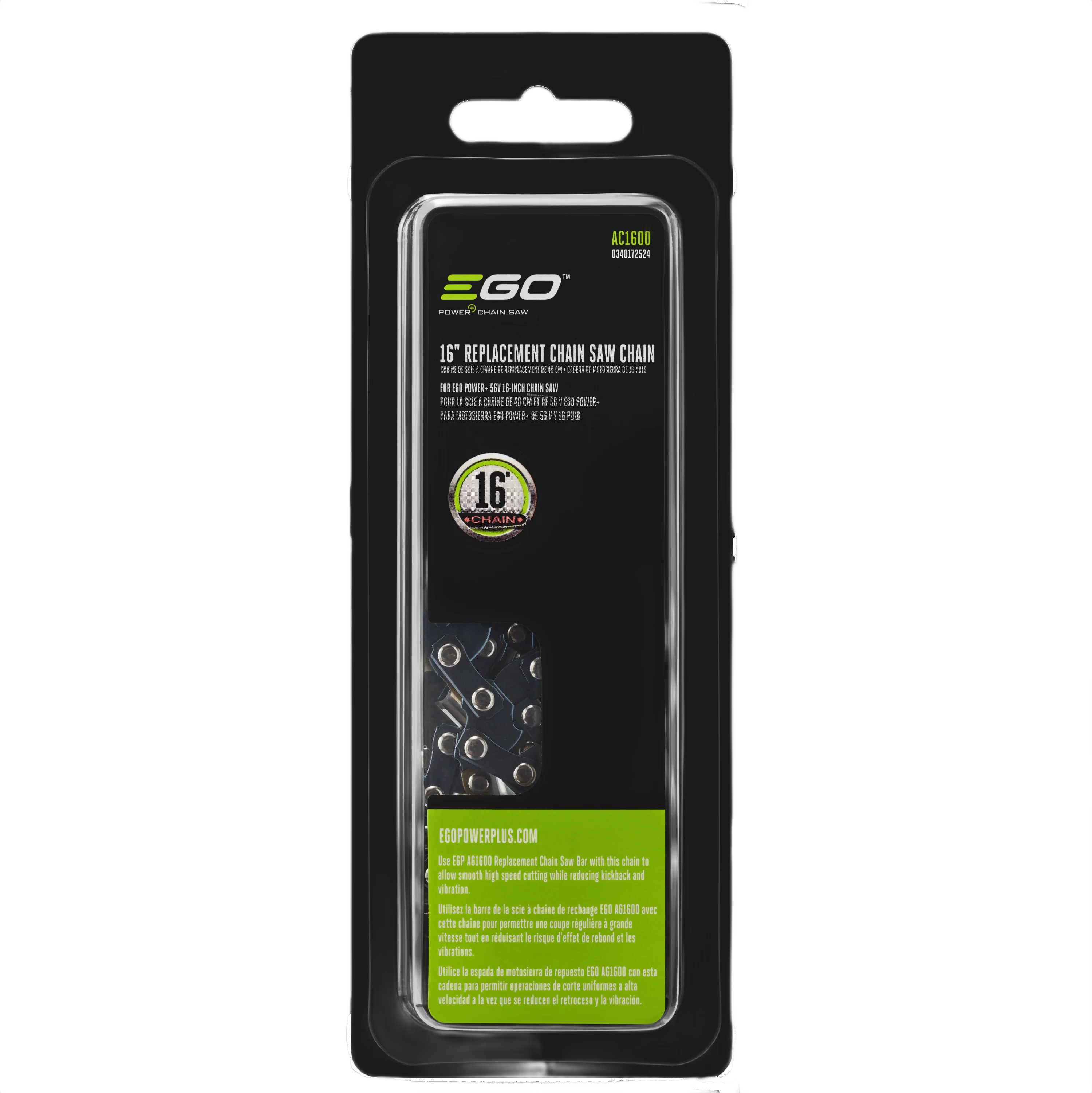 EGO 16" Chainsaw Chain - Image 2
