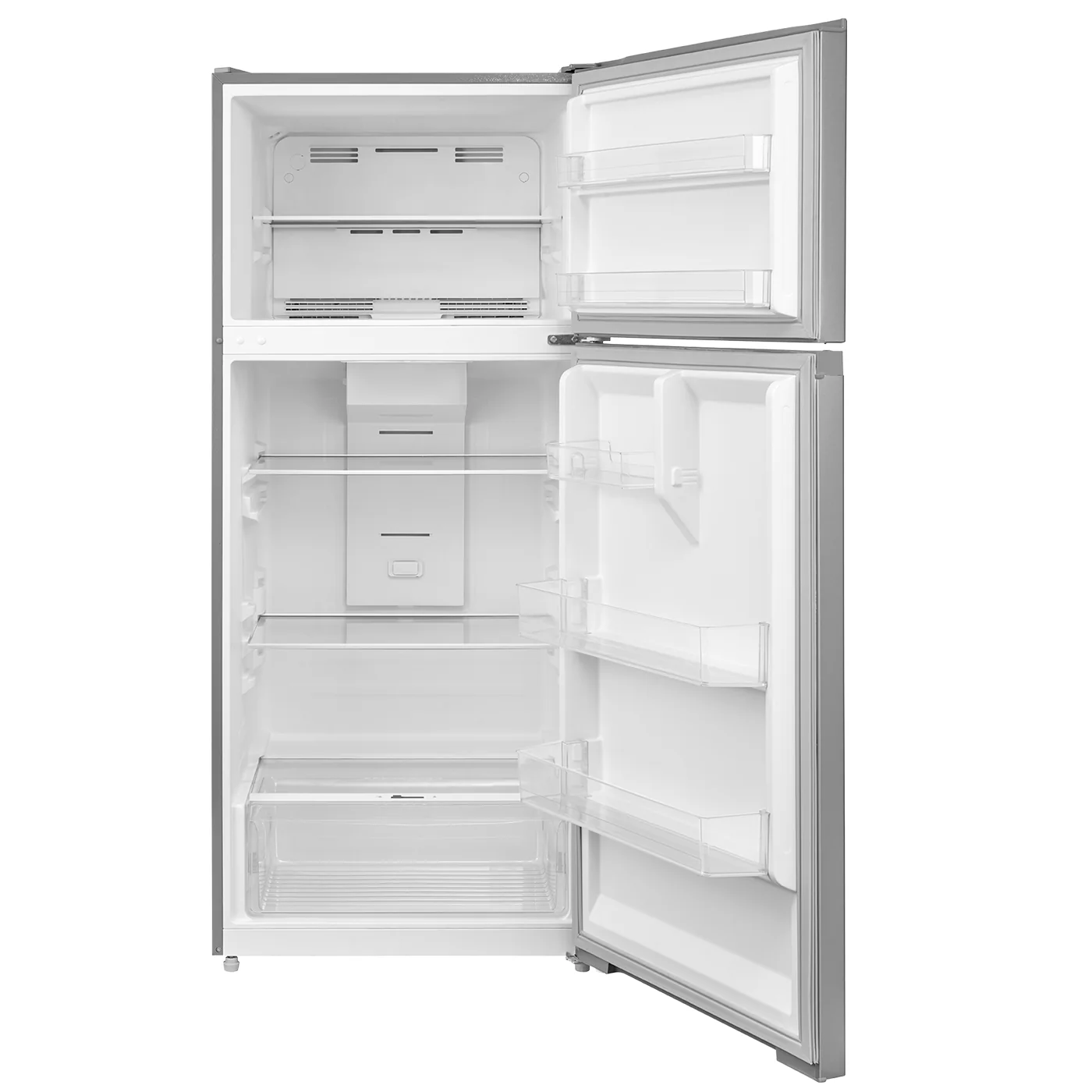 Element 16.0 cu. ft. Top Freezer Refrigerator - Stainless Steel, ENERGY STAR (ERT16CGDS) - Image 4