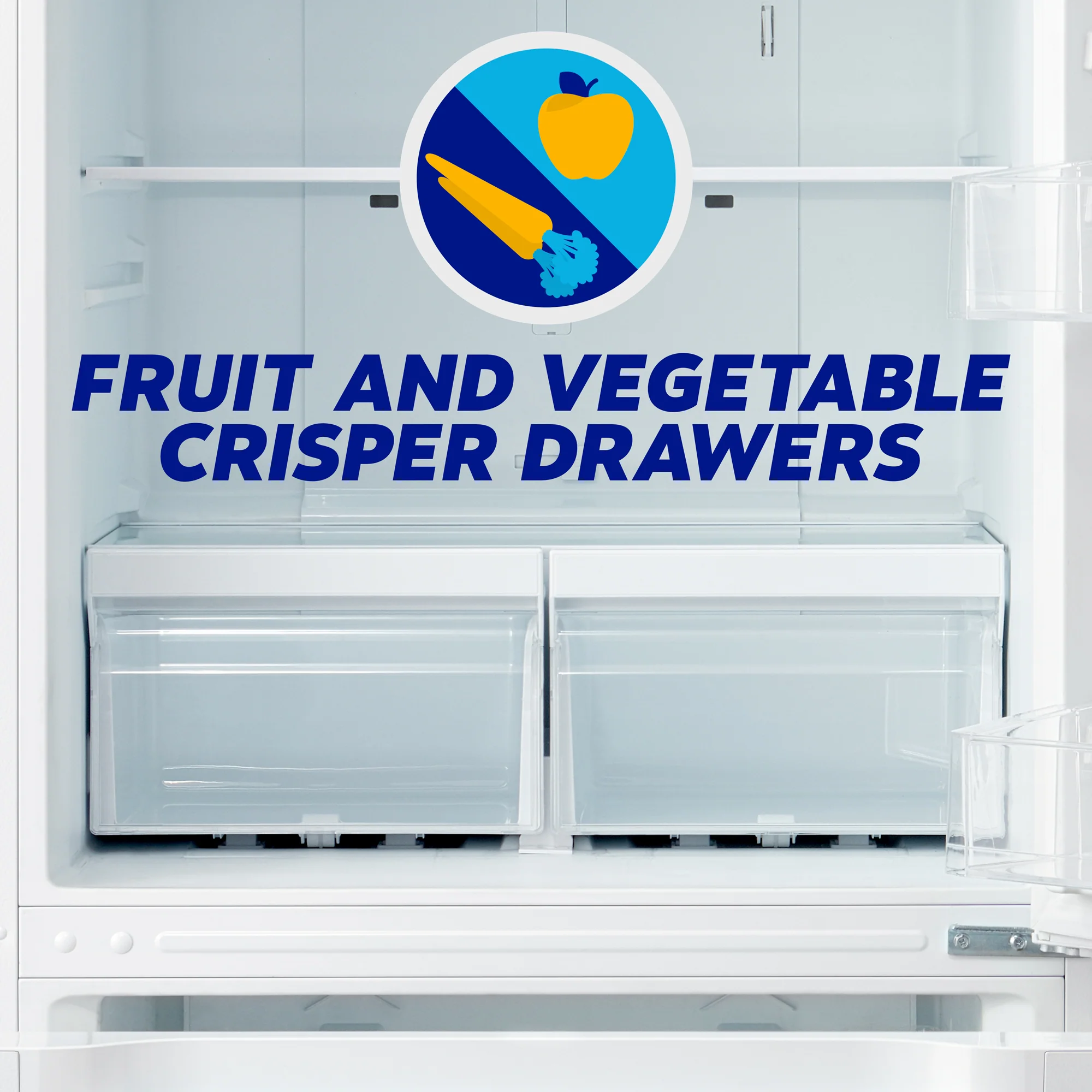 Element Electronics 18.7 cu. ft. Bottom Freezer Refrigerator - White, ENERGY STAR (ERBM19CBW) - Image 4
