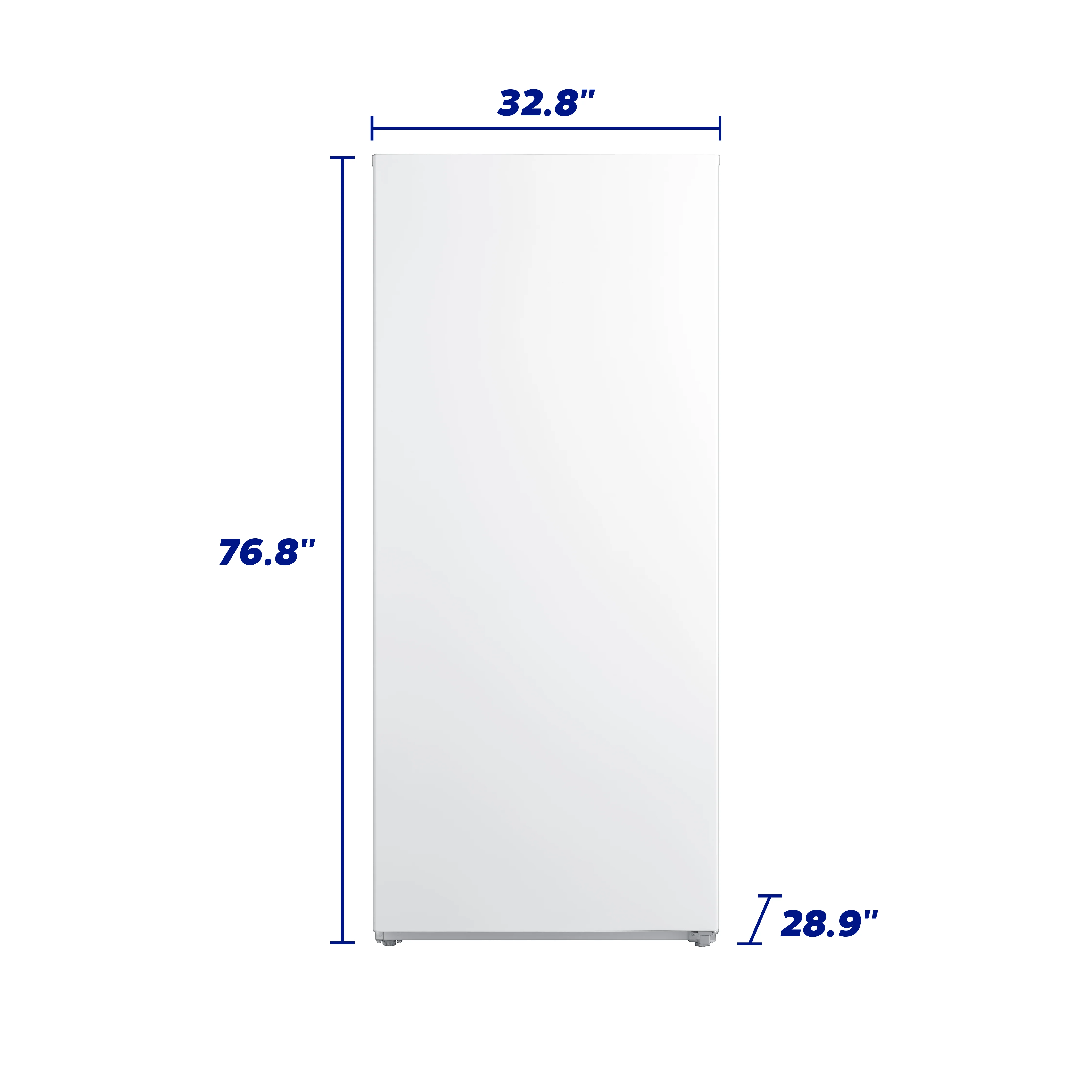 Element Electronics 21.0 cu. ft. Upright Convertible Freezer/Refrigerator - White (EUF21CDBW) - Image 4