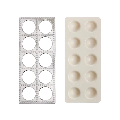 Fante's Grandma Luisa's Jumbo Ravioli Maker, 10 Batch - Image 2