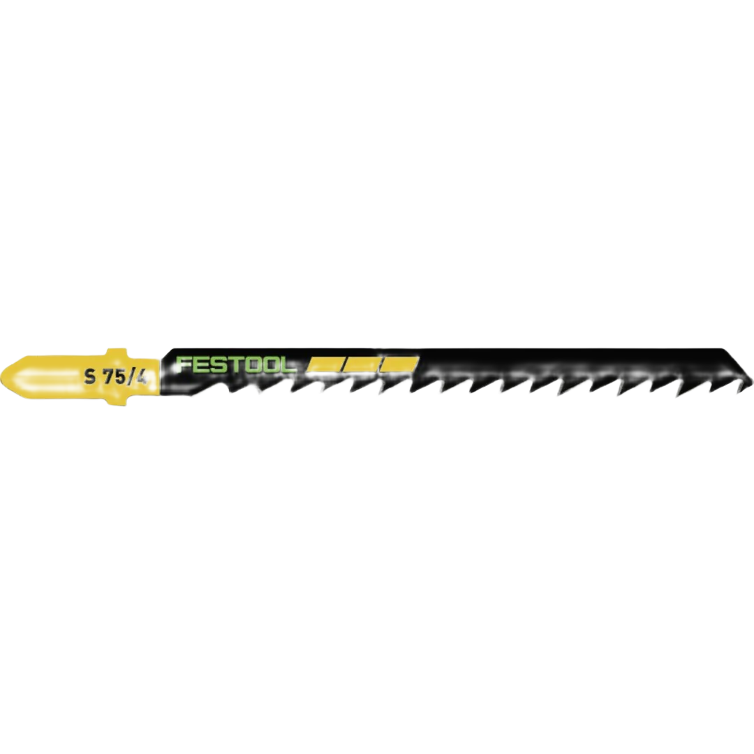 Festool 204306 S 75/4/25 Basic Wood Cutting Jigsaw Blades, 25-Count