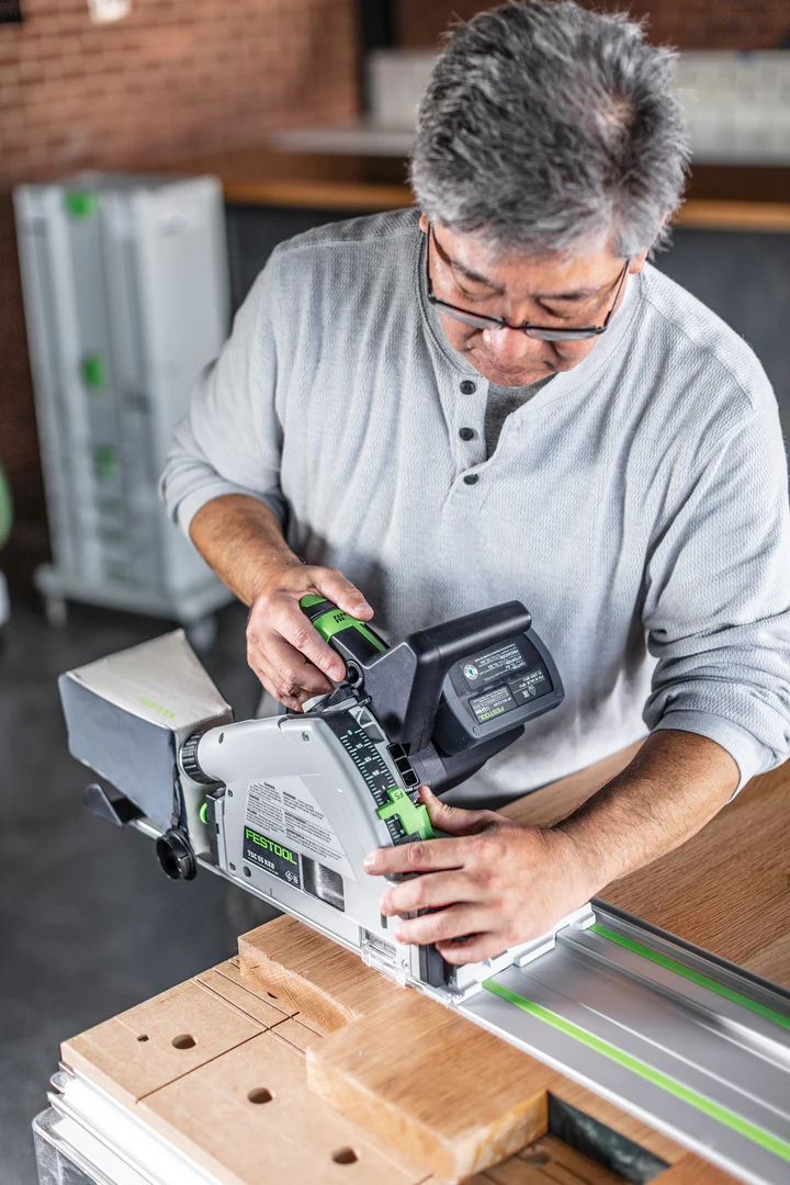 Festool 577664 TSC 55 KEBI-F-Plus-FS Cordless Track Saw w/55" Guide Rail - Image 16