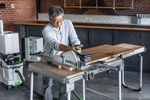 Festool 577664 TSC 55 KEBI-F-Plus-FS Cordless Track Saw w/55" Guide Rail - Image 9