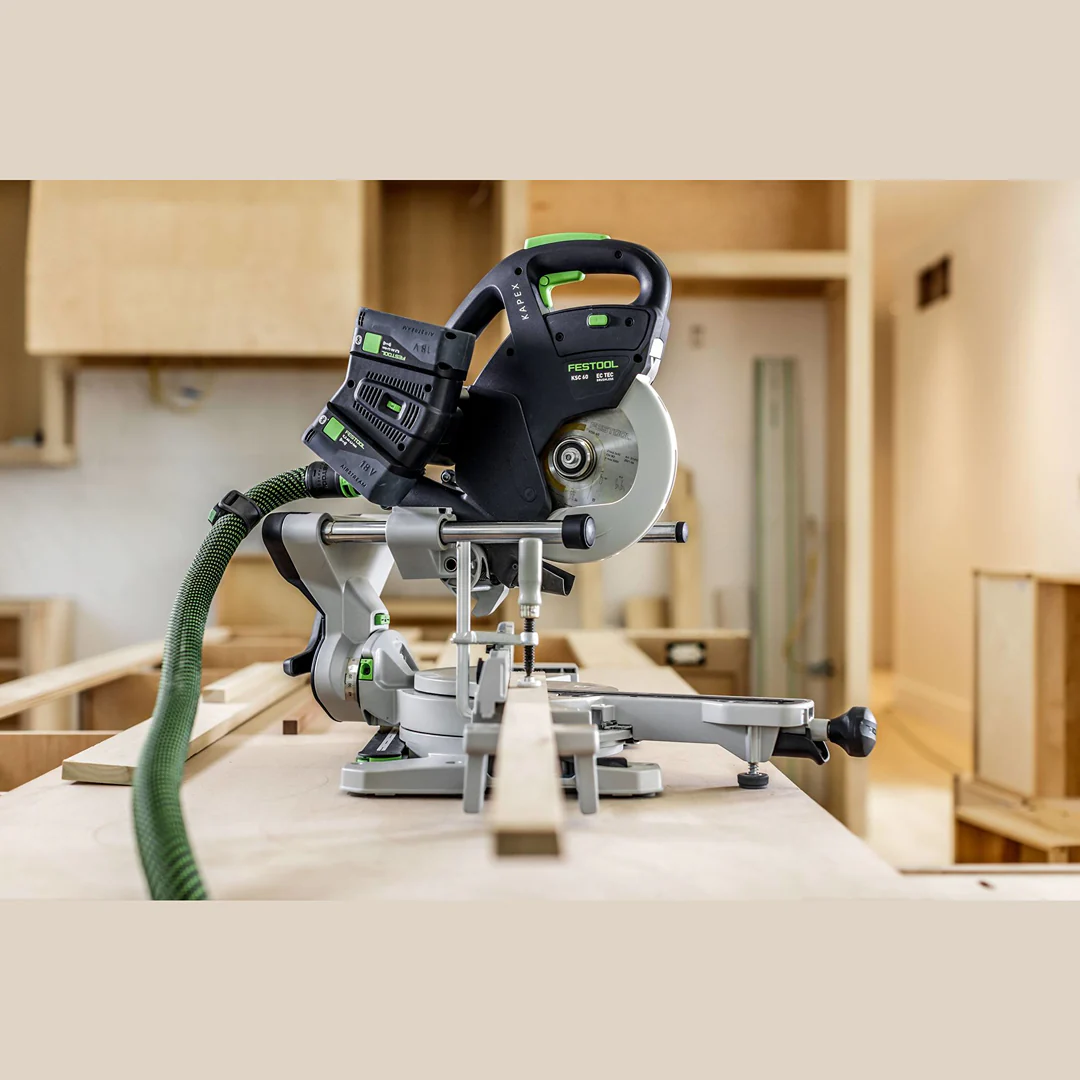 Festool KSC 60 Cordless Compound Miter Saw + Energy Set Combo - Image 5