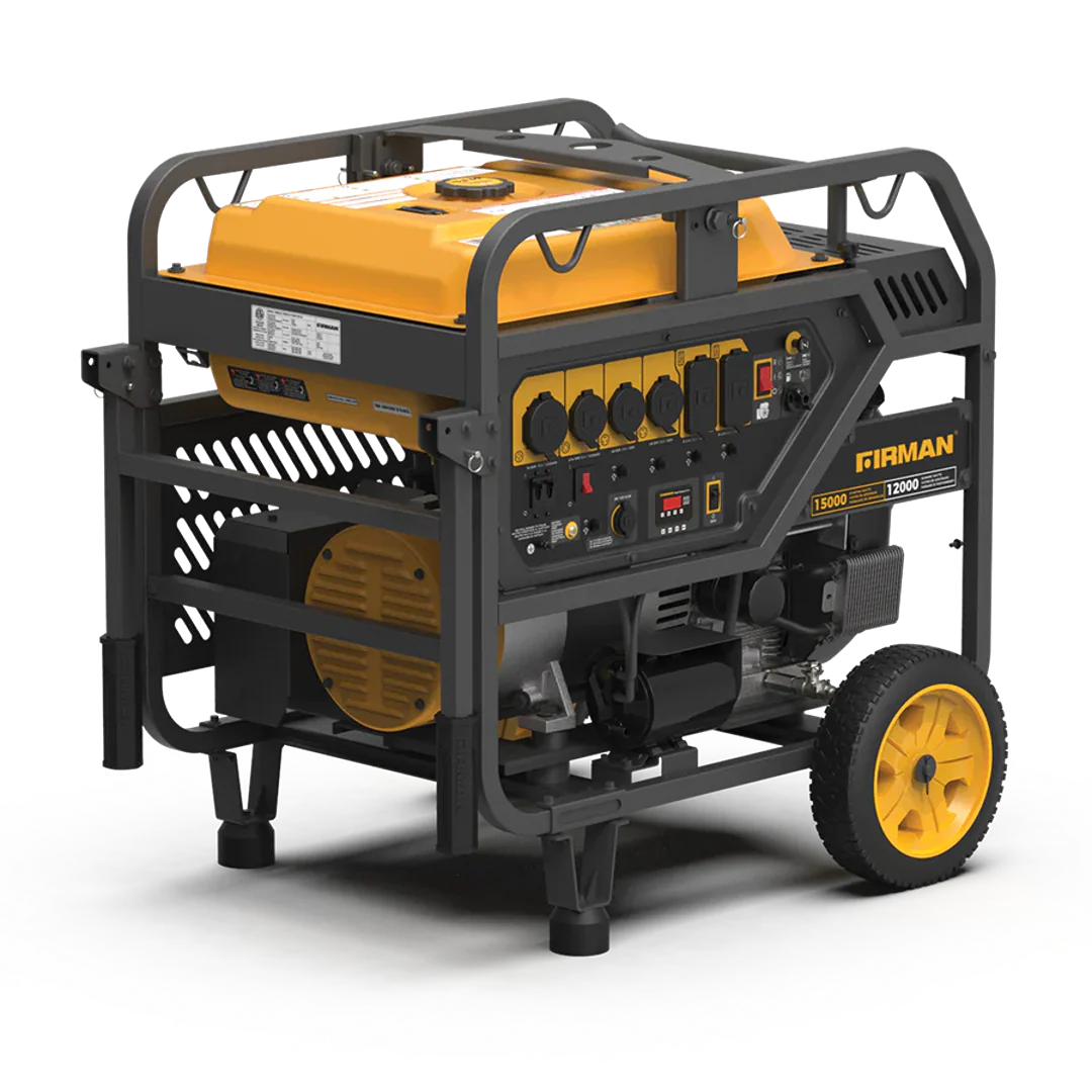 FIRMAN Gas Portable Generator 15000W Electric Start - Image 2