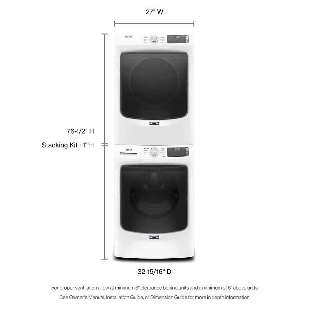 Front Load Electric Dryer with Extra Power and Quick Dry cycle - 7.3 cu. ft. - Image 5