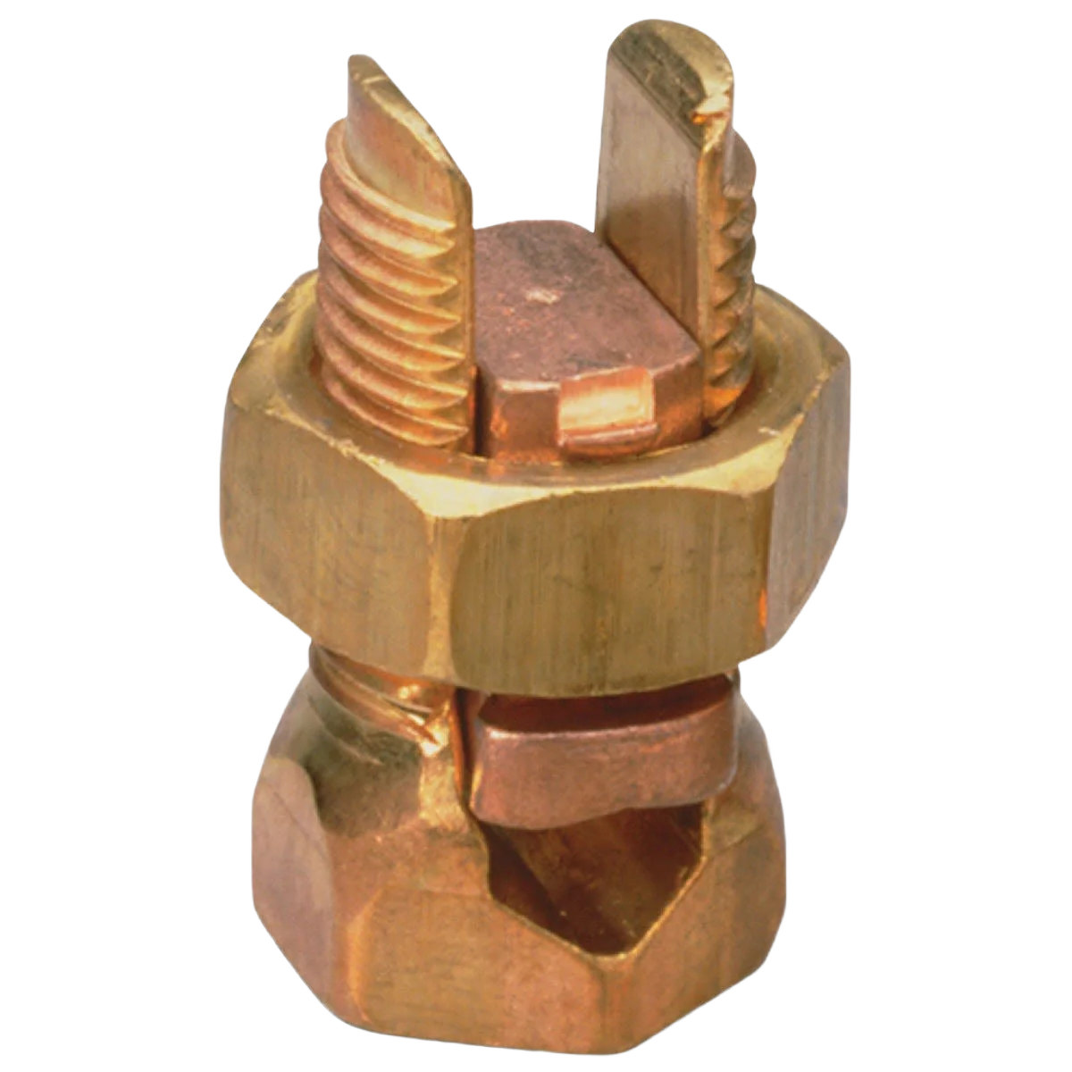Gardner Bender #6 to #2 AWG Copper Split Bolt Connector, 2-Pack