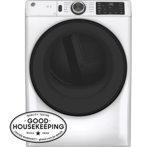 GE Long Vent 7.8 cu. ft. Capacity Smart Electric Dryer with Sanitize Cycle - Image 5