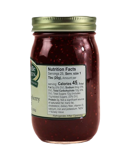 Hartville Kitchen Old Fashioned Red Raspberry Jam, 18 oz. - Image 2