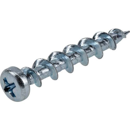 Hillman 1-1/2 in. BOREFAST Phillips Pan-Head Screw Anchors, 25-Pack - Image 3