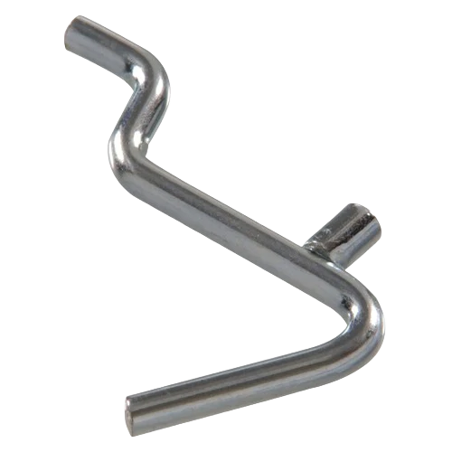 Hillman .148 x 7/8 in. Angled Peg Hook Zinc-Plated