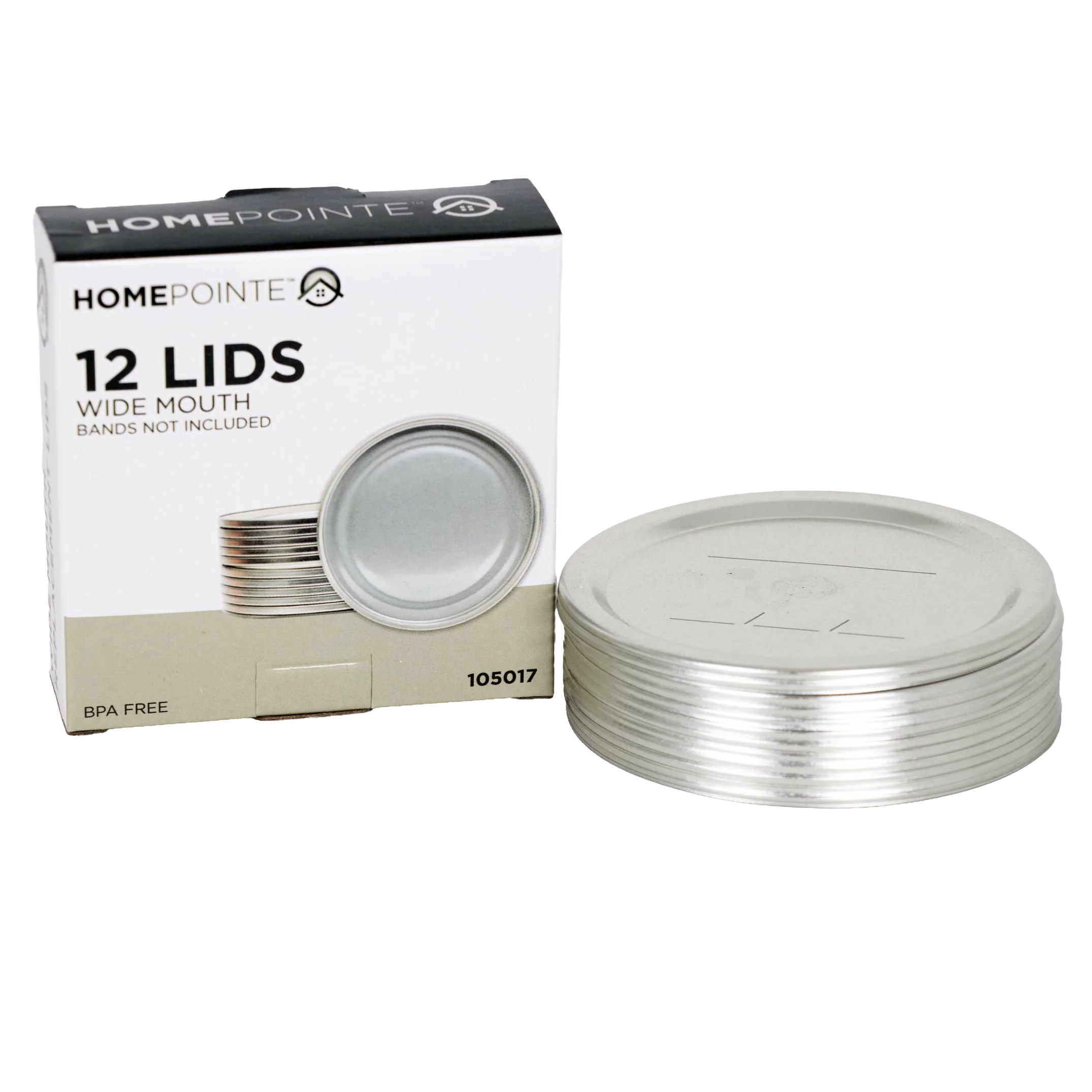HomePointe Canning Jar Lids - Wide Mouth - Image 5