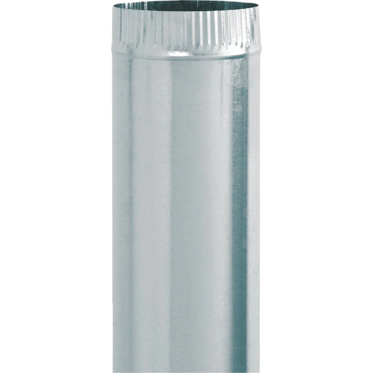 Imperial 28 Ga. Galvanized Furnace Pipe, 4 In. x 24 In.