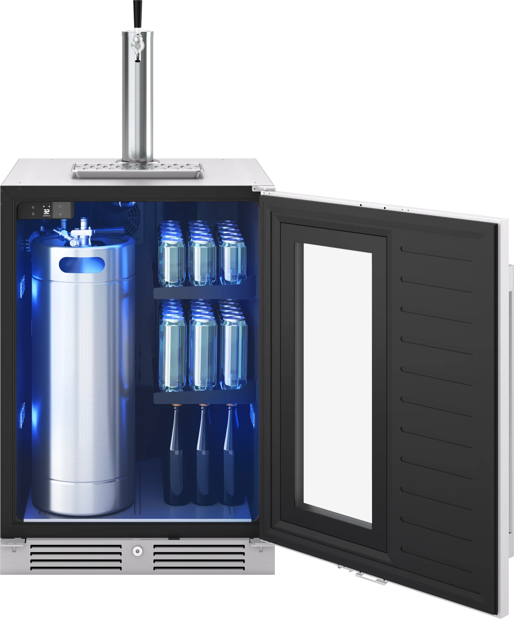 Kegerator & Beverage Cooler 24" - Image 4