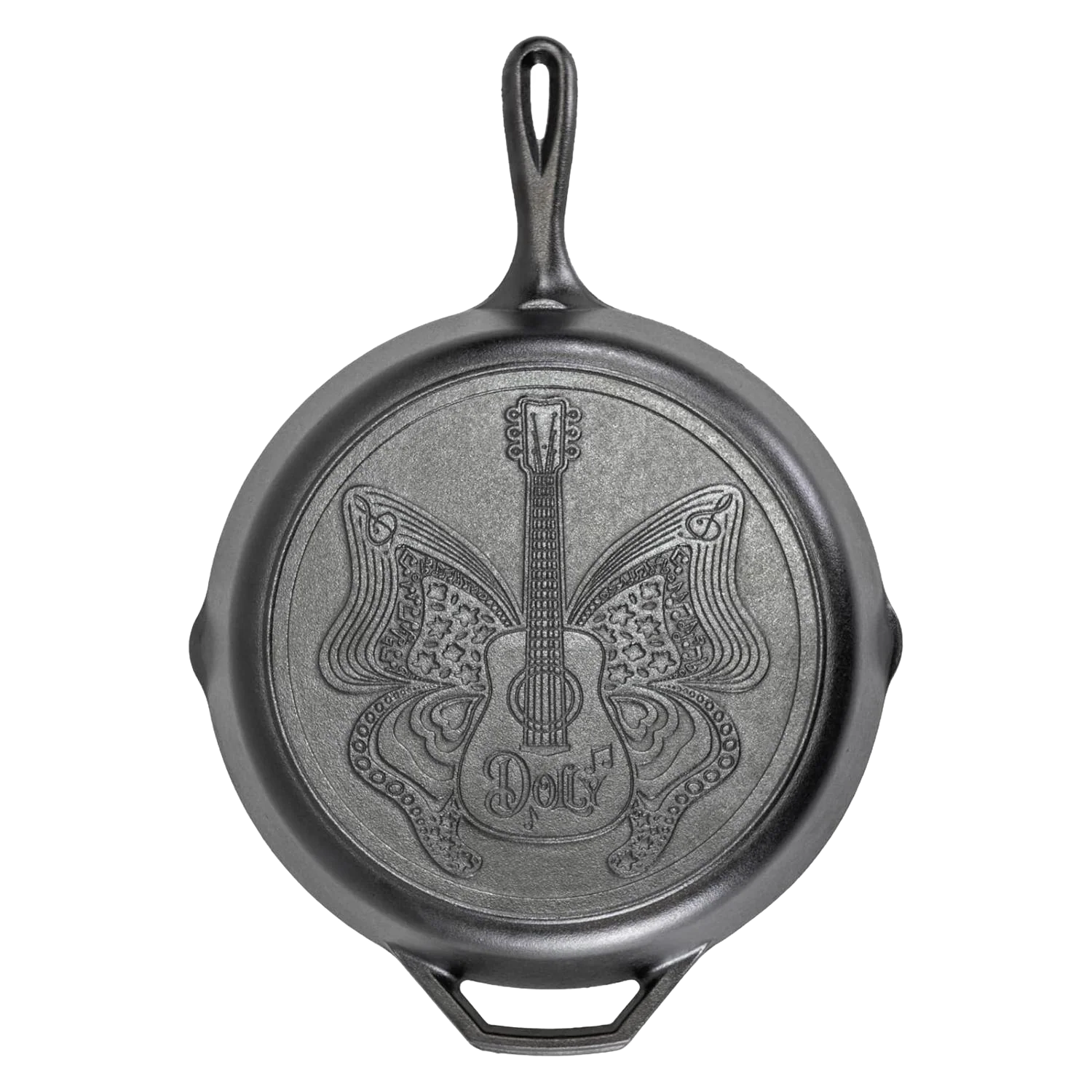 Lodge 'Love is Like a Butterfly' Dolly Parton Skillet, 12" - Image 2
