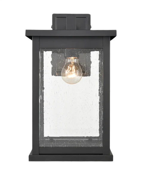 Millennium Lighting 1 Fixture 15" Black Bowton Outdoor Wall Mount