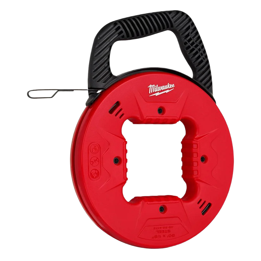 Milwaukee 50' 1/8" Steel Fish Tape - Image 2