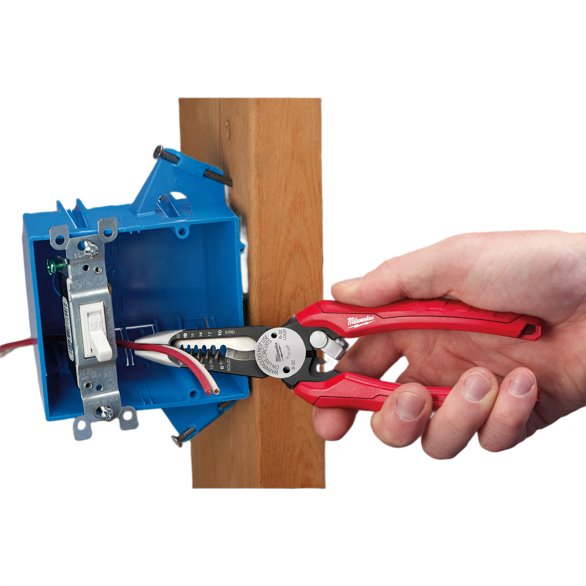 Milwaukee 6-In-1 Comfort Grip Combination Pliers - Image 4