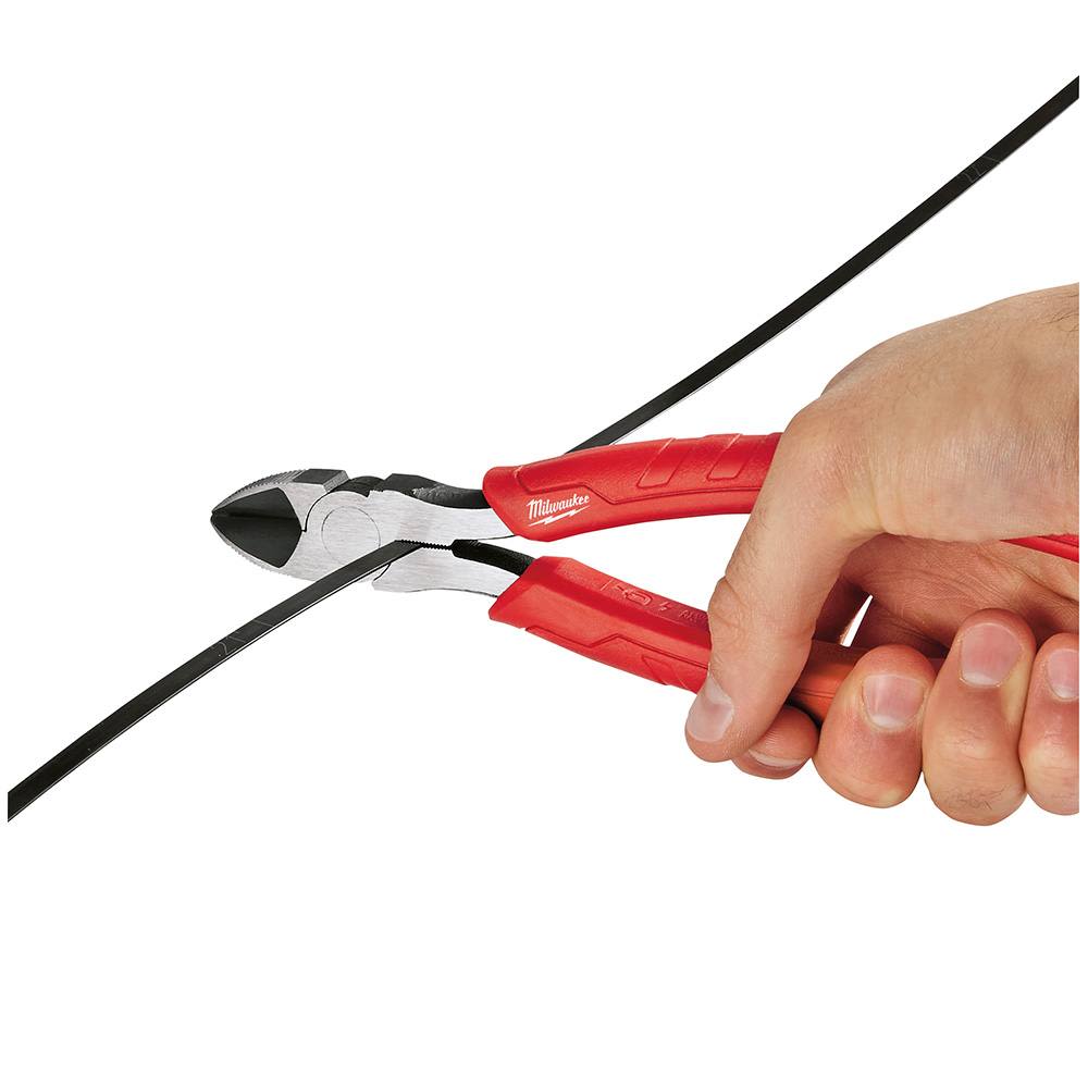 Milwaukee 8" Comfort Grip Diagonal Cutting Pliers - Image 4