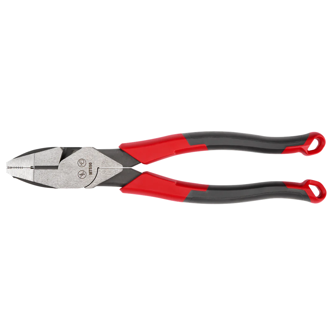 Milwaukee 9" Lineman's Comfort Grip Pliers - Image 2