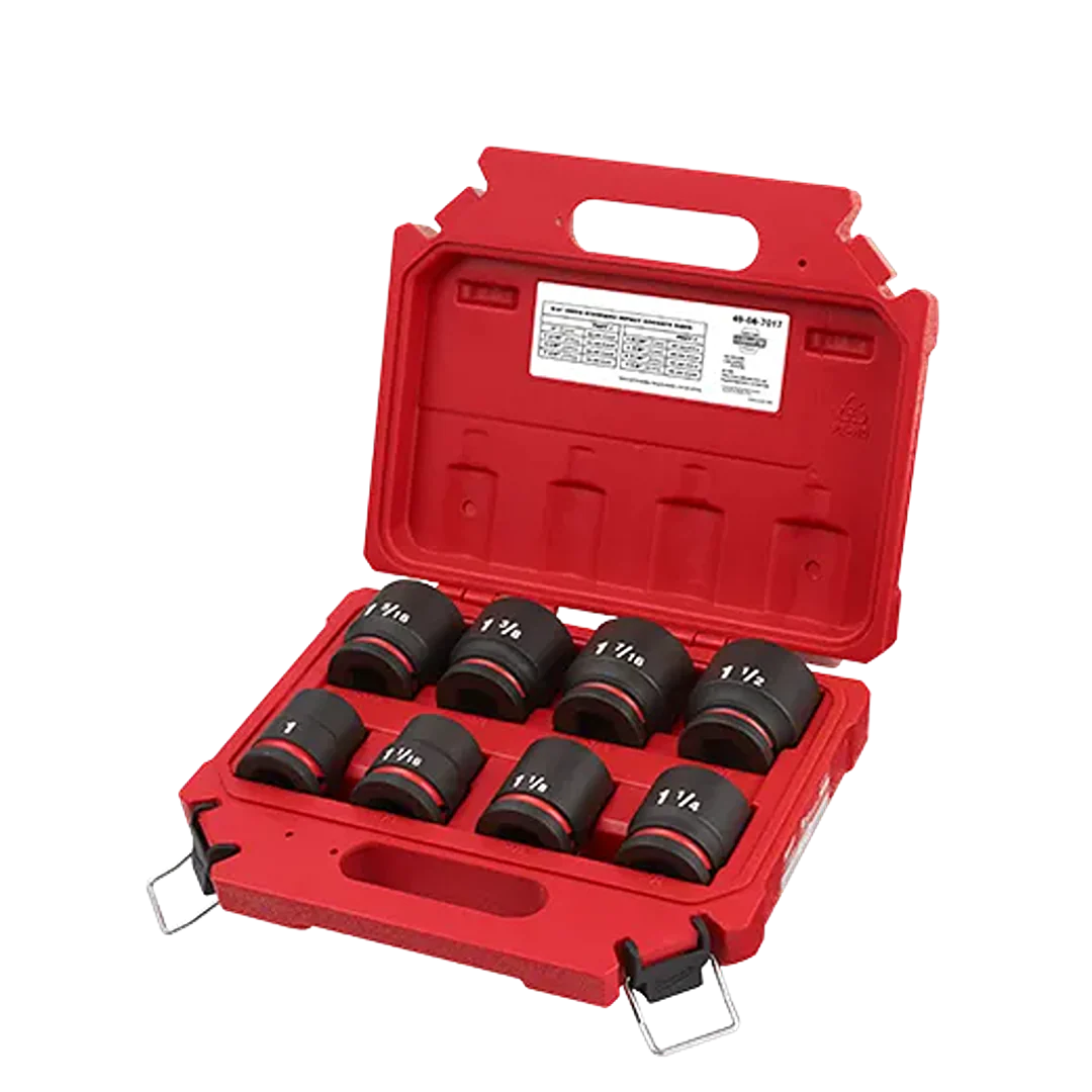 Milwaukee Impact Duty 3/4 in. Drive SAE Standard 6 Point Socket Set, 8 PC - Image 3