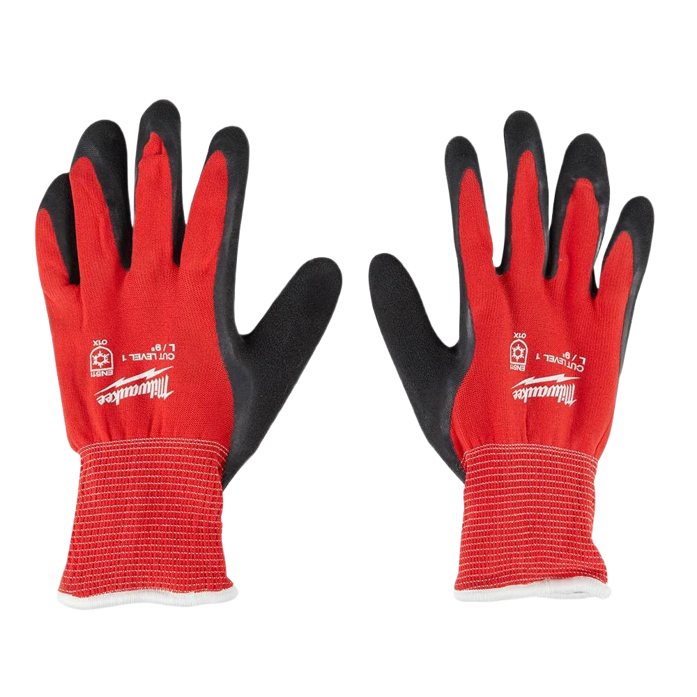 Milwaukee Large Cut Level 1 Insulated Winter Work Gloves - Image 2