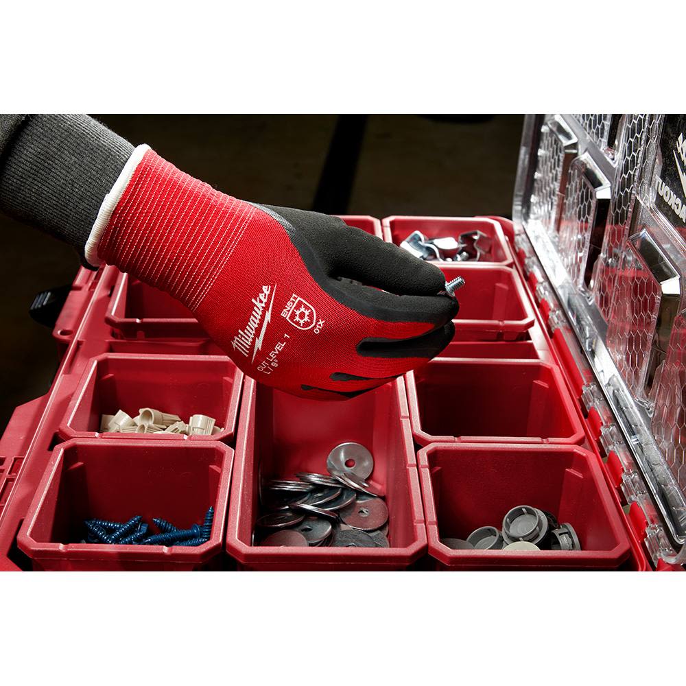 Milwaukee Large Cut Level 1 Insulated Winter Work Gloves - Image 5