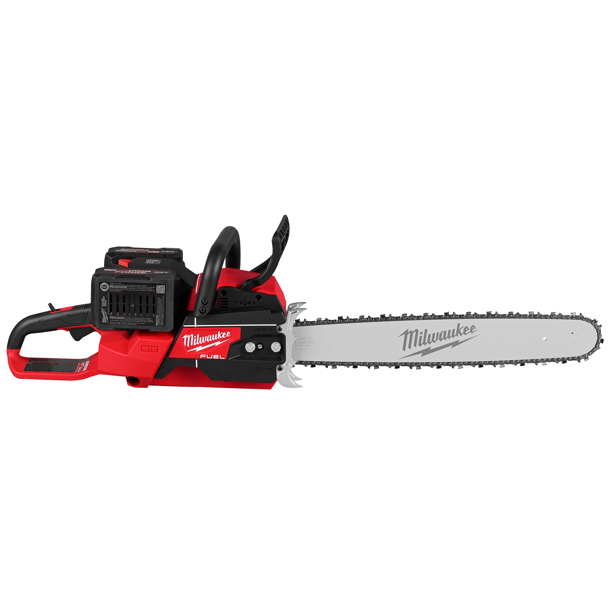 Milwaukee M18 FUEL™ 20" Dual Battery Chainsaw Kit - Image 3