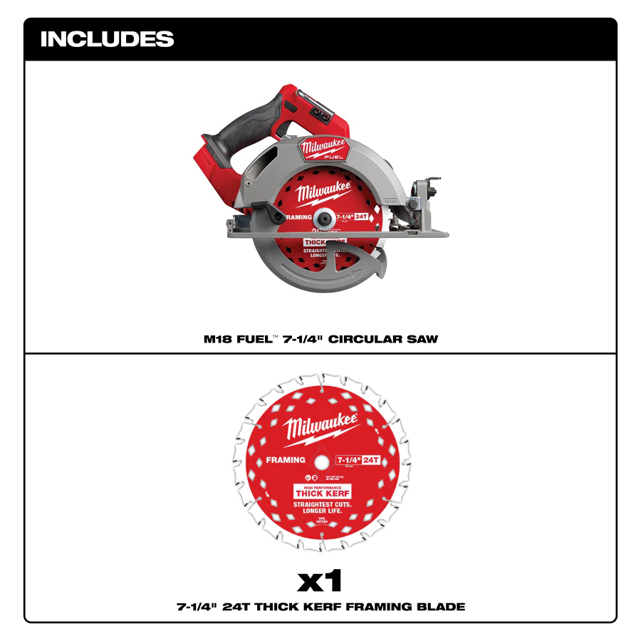 Milwaukee M18 FUEL™ 7-1/4" Circular Saw - Image 3