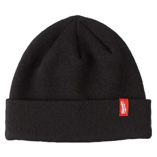 Milwaukee Rib-Knit Cuffed Beanie - Black