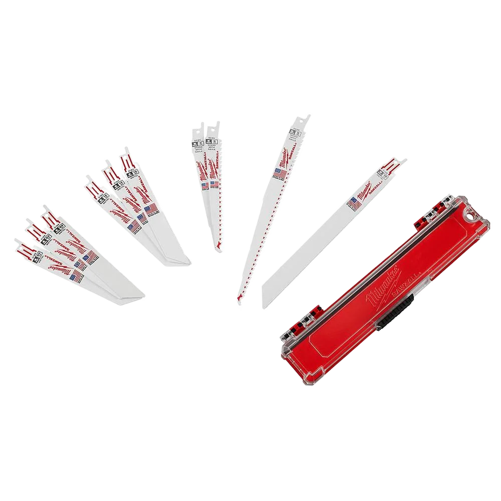 Milwaukee SAWZALL® 10-PC Reciprocating Saw Blade Set - Image 2