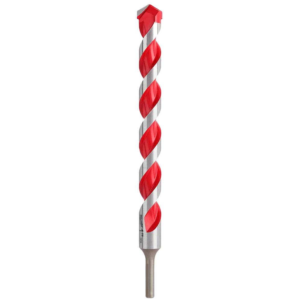 Milwaukee SHOCKWAVE™ 1" x 12" Carbide-Tipped Hammer Drill Bit
