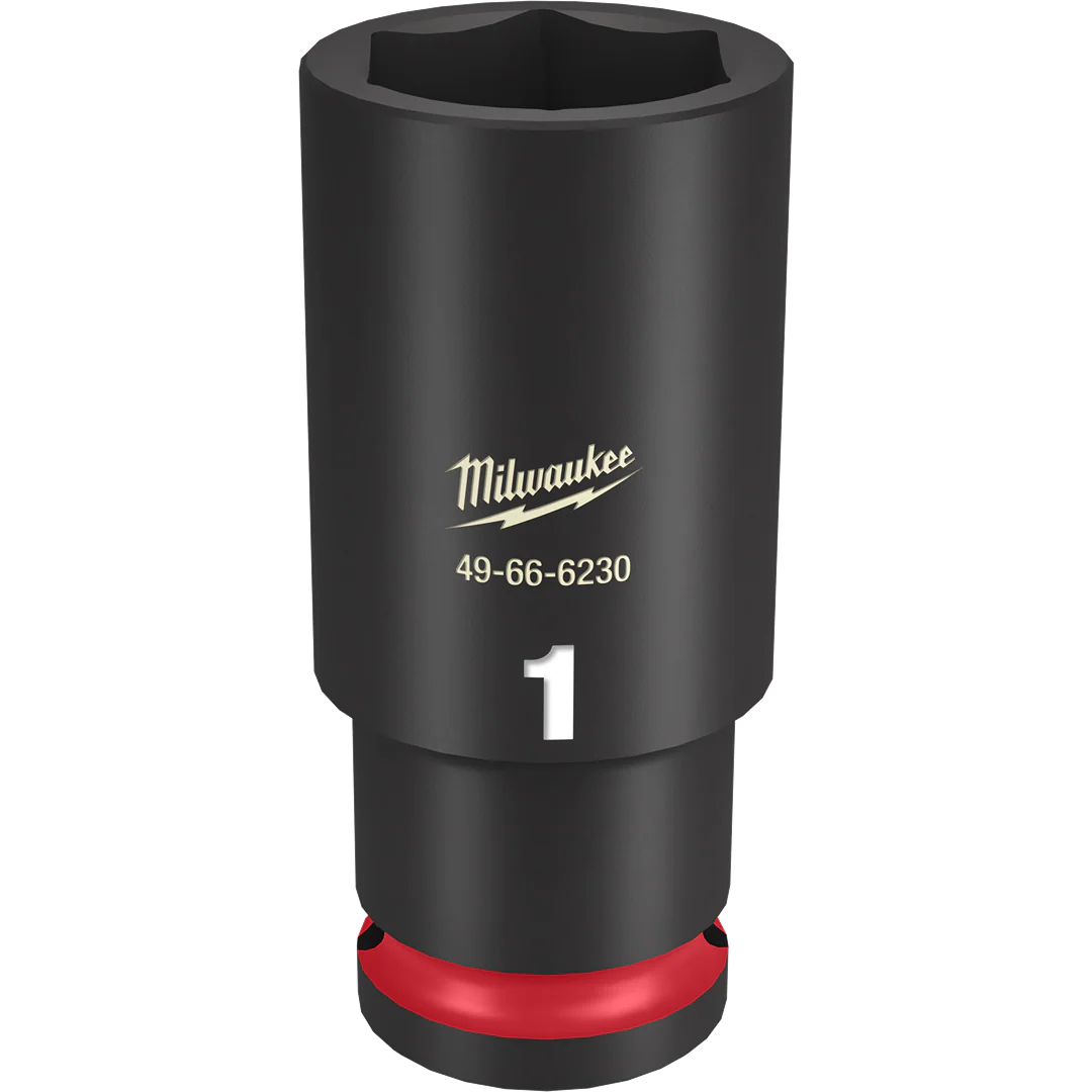 Milwaukee SHOCKWAVE™ Impact Duty™ 1/2" Drive 1" Deep 6 Point Socket