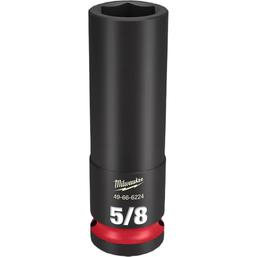 Milwaukee SHOCKWAVE™ Impact Duty™ 1/2" Drive 5/8" Deep 6 Point Socket