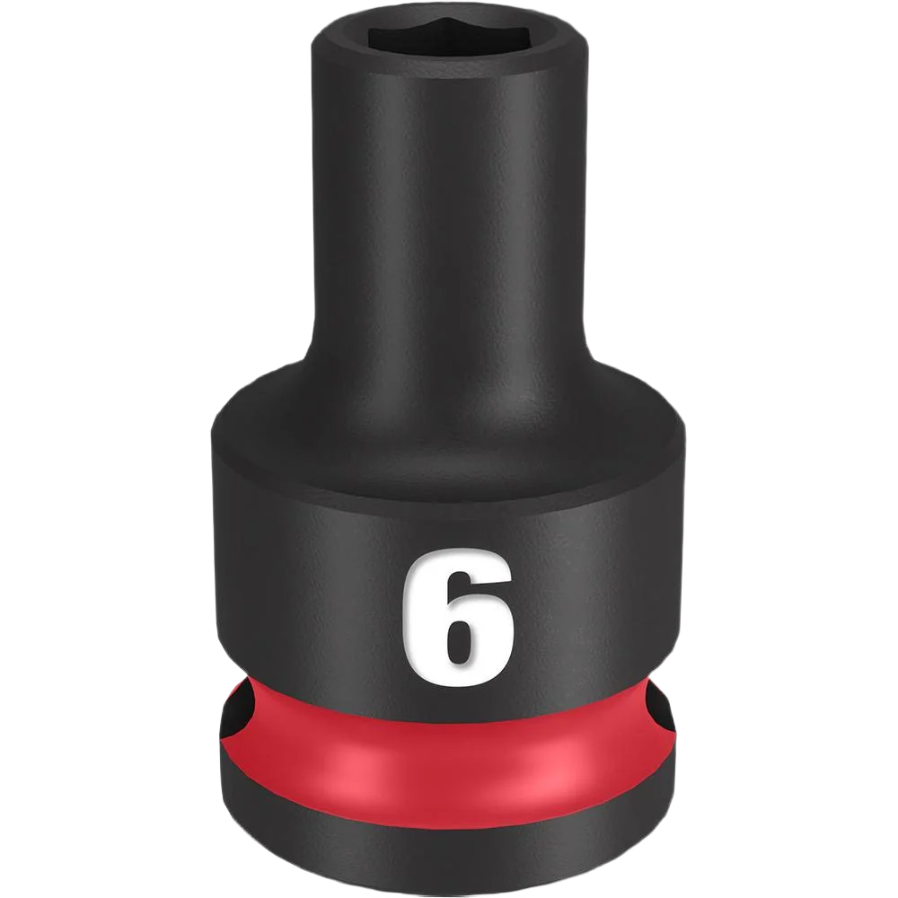 Milwaukee SHOCKWAVE™ Impact Duty™ 3/8" Drive 6-mm 6 Point Socket