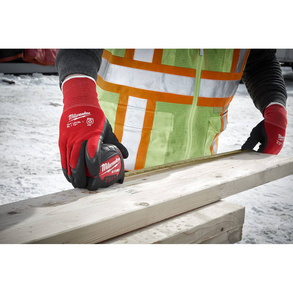 Milwaukee XL Cut Level 1 Winter Dipped Gloves - Image 3