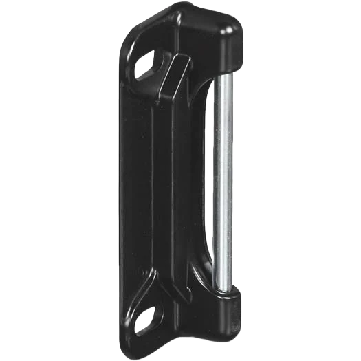 National Hardware Black Screen Door Strike Plate