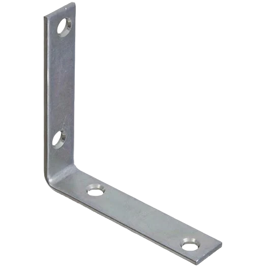 National Hardware 3-1/2" x 3/4" Zinc Steel Corner Brace (4-Count)