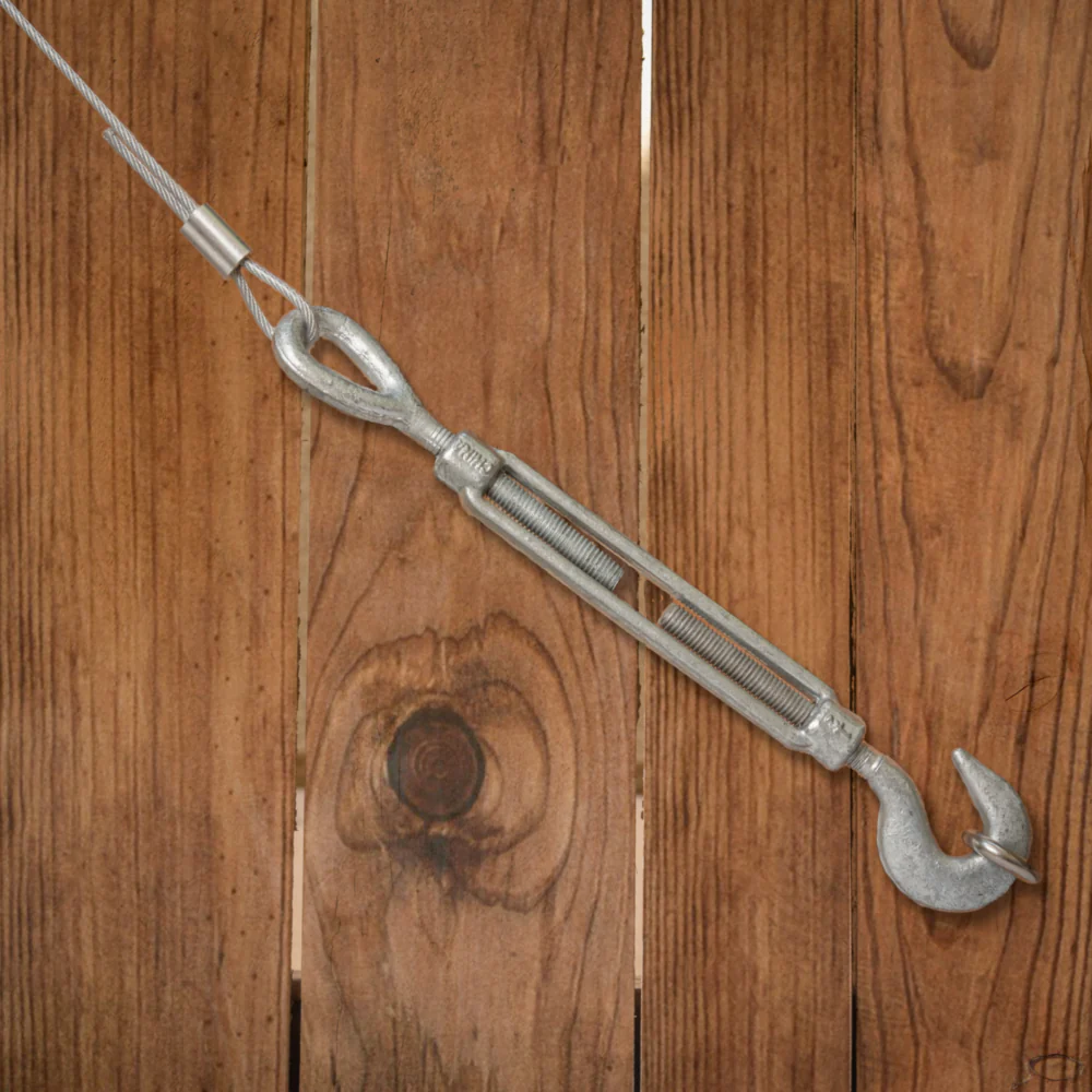 National Hardware 1/2" x 6" Hook/Eye Turnbuckle - Image 4
