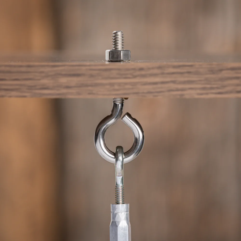 National Hardware 1/4" x 2-1/2" Stainless Steel Eye Bolt - Image 3