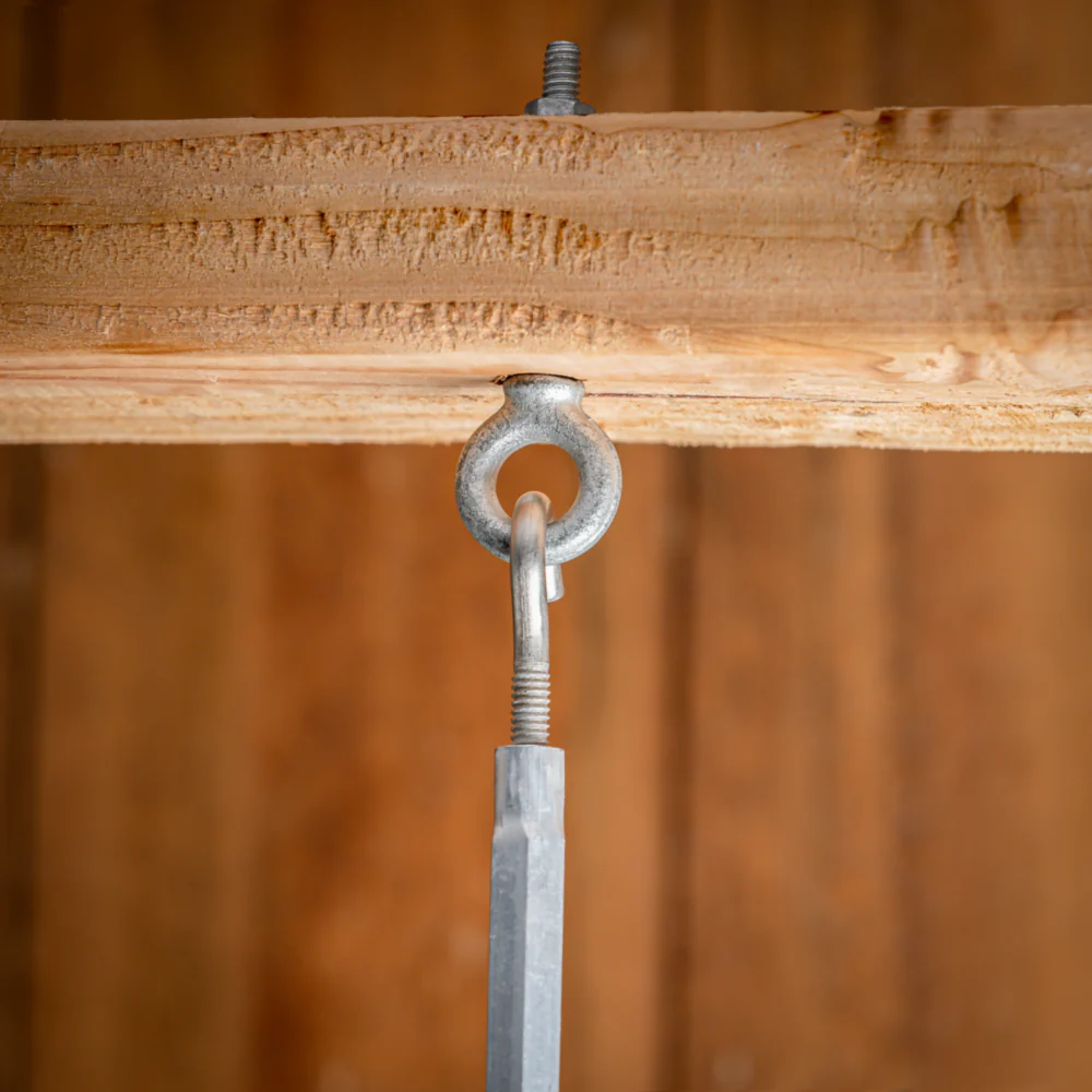 National Hardware 1/4" x 2" Galvanized Eye Bolt - Image 3